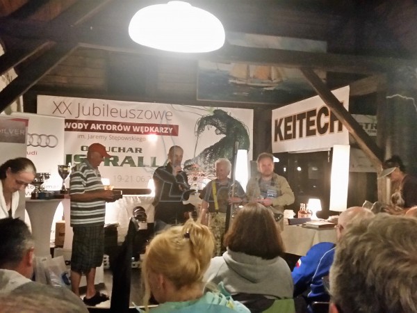 XX Jubileuszowe zawody Aktorów Wędkarzy im. Jeremy Stępowskiego, Jezioro Dadaj 19-21.06.2016